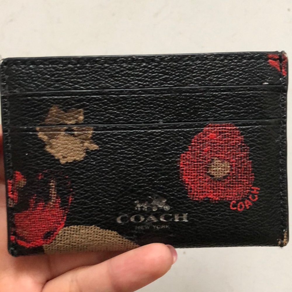 Coach card wallet
